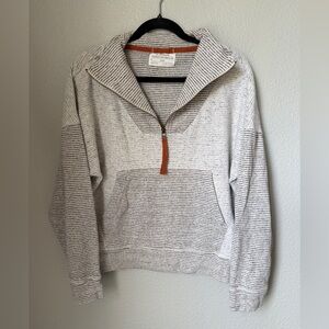 REI Rangelands Striped Quarter-Zip Fleece